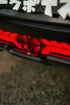 OLM V2 F1 Rear Fog Light (Clear Lens, Black Base, Red Bar) - 2022 BRZ / GR86