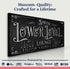 Personalized Lower Level Sign