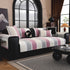 Striped Colorblock Non-Slip Sectional Couch Covers, Chenille Sofa Protector Cover