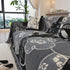 Modern Retro Sofa Throw - Decorative, Washable Chenille Blanket & Couch Protector