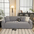 Stretch Plush Fitted Couch Slipcover Furniture Protector for 1/2/3/4/5 Cushion Couch
