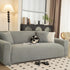 Stretch Plush Fitted Couch Slipcover Furniture Protector for 1/2/3/4/5 Cushion Couch