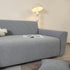 3D Jacquard Leaf Pattern Couch Slipcover, High Stretch Washable Textured Sofa Cover