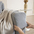 3D Jacquard Leaf Pattern Couch Slipcover, High Stretch Washable Textured Sofa Cover