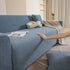 3D Jacquard Leaf Pattern Couch Slipcover, High Stretch Washable Textured Sofa Cover