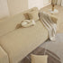 3D Jacquard Leaf Pattern Couch Slipcover, High Stretch Washable Textured Sofa Cover