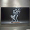 Modern Abstract Couple Dance Wall Art