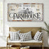 Rustic Vintage Farmhouse Sign