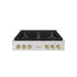 ZLINE 36" Paramount Gas Rangetop Stainless Steel Champagne Bronze SRTZ-36-CB