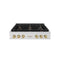 ZLINE 36" Paramount Gas Rangetop DuraSnow® Stainless Steel Champagne Bronze SRTSZ-36-CB