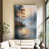 Misty Lake Wall Art