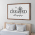 Created With A Purpose Faith Sign II