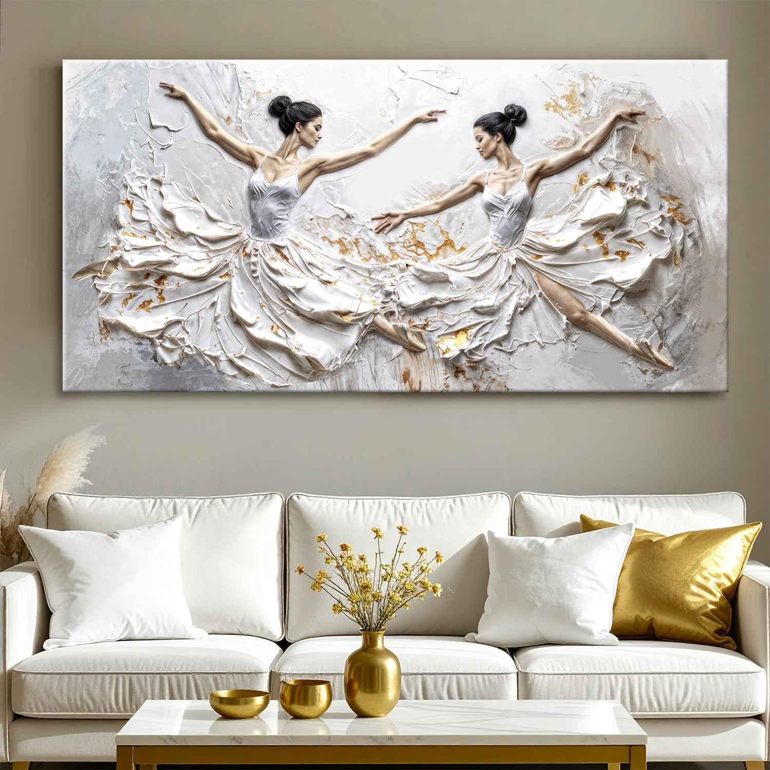 Modern Ethereal Dancers Wall Art