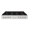 ZLINE 48" Paramount Gas Rangetop Stainless Steel Brass Burners SRT-BR-48