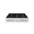 ZLINE 36" Paramount Gas Rangetop DuraSnow® Stainless Steel Brass Burners SRTS-BR-36