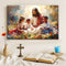 Jesus With Children Faith Wall Art VII