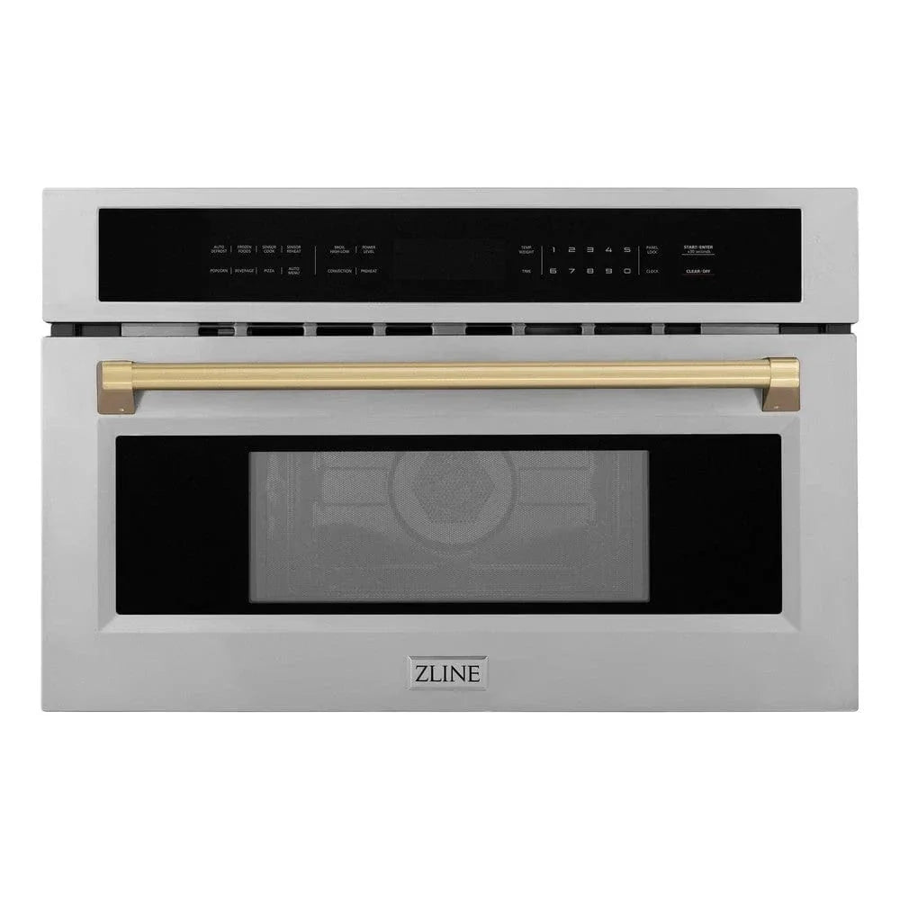 ZLINE 30” Convection Microwave, Stainless Steel, Bronze MWOZ-30-CB