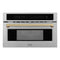 ZLINE 30” Convection Microwave, Stainless Steel, Bronze MWOZ-30-CB