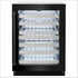 ZLINE 24" Touchstone Dual Zone 44 Bottle Wine Cooler Black Stainless Steel Glass Door RWDO-BS-24