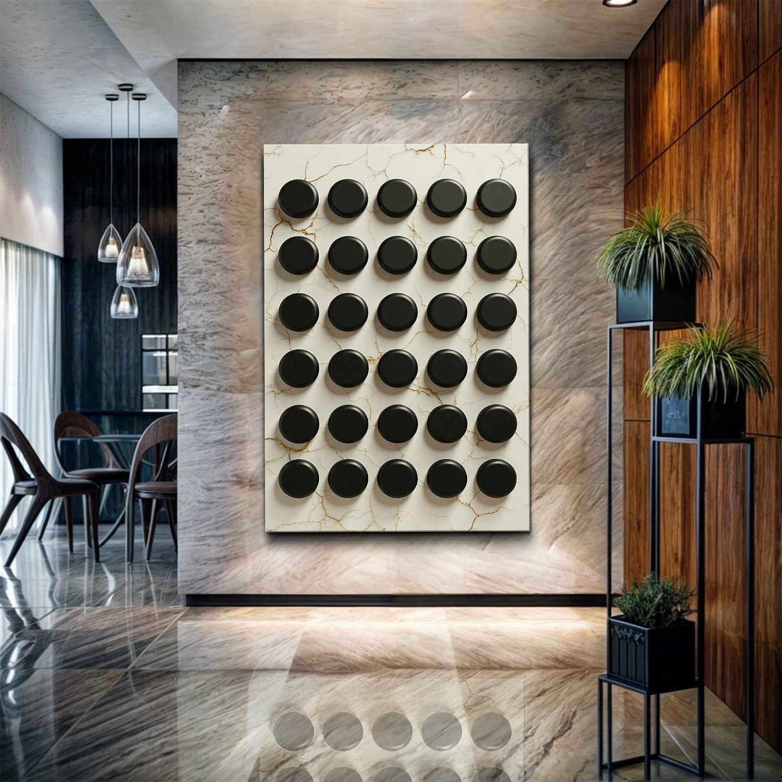 Abstract Minimalist Wall Art XI