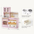 Tiny Land® Wooden Play Kitchen with Storage for Creative Toddlers