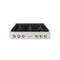 ZLINE 36" Paramount Gas Rangetop Stainless Steel Gold SRTZ-36-G