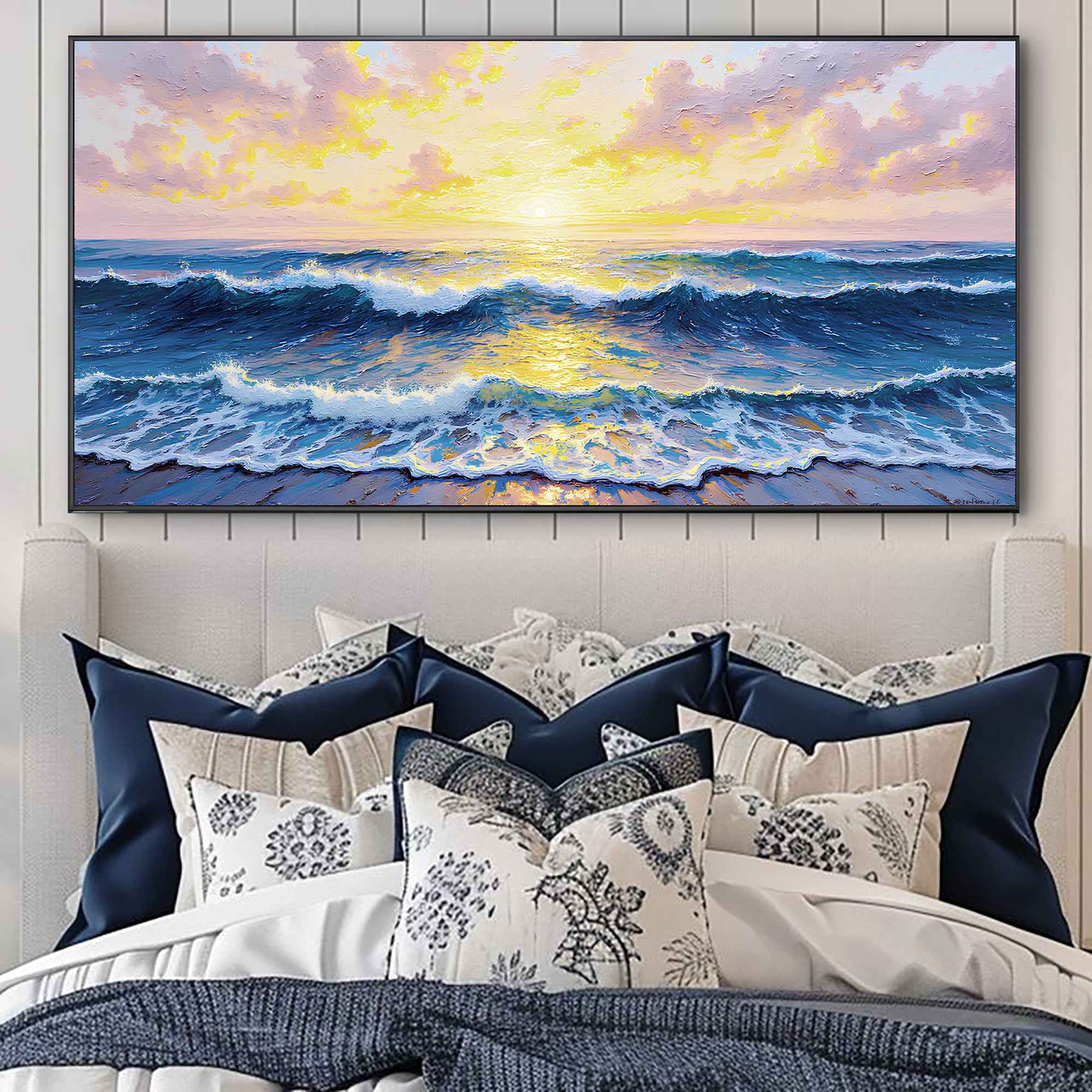 Golden Horizon Wall Art