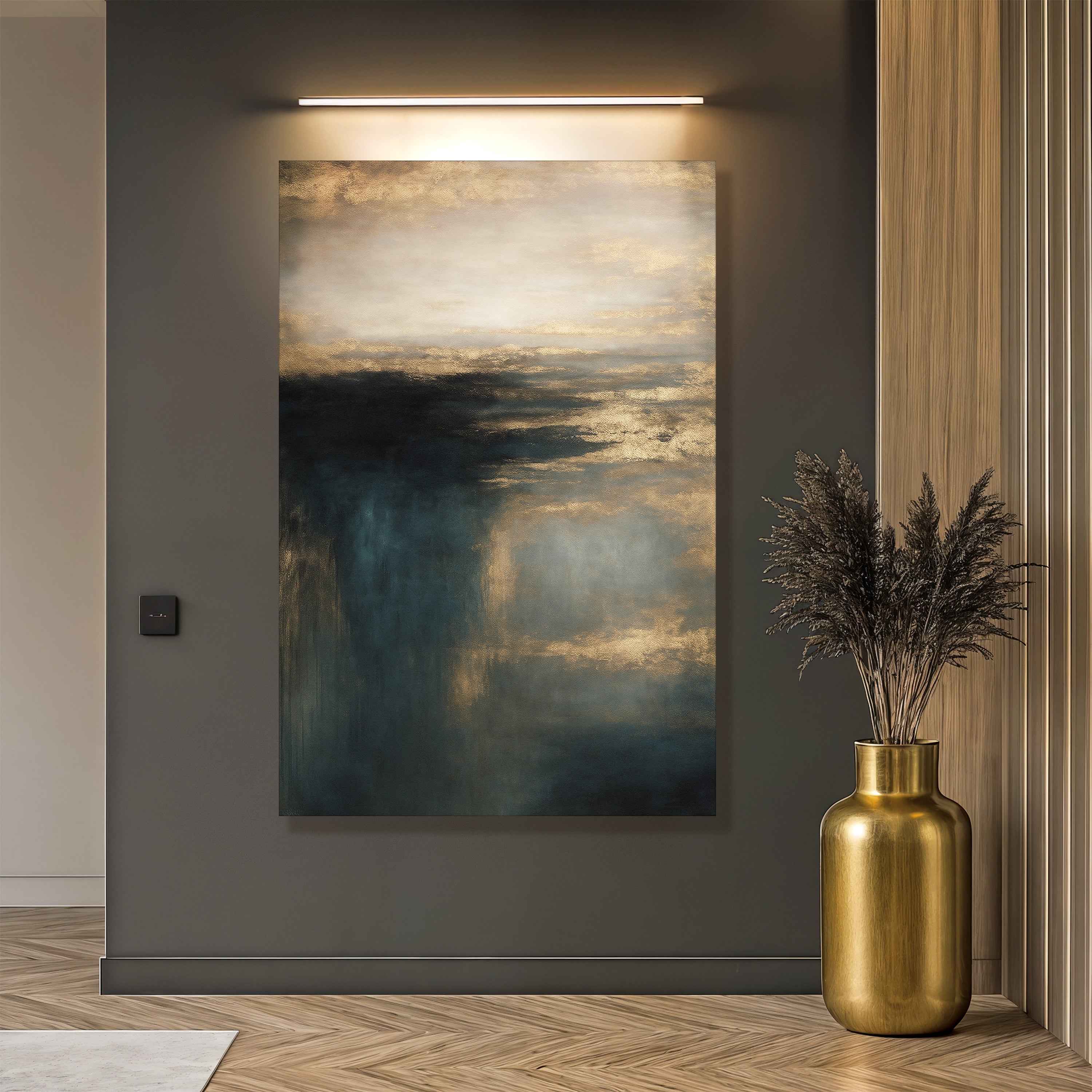 Cloudscape Glimmer Wall Art