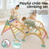 Tiny Land® 7-in-1 Rainbow Pikler Triangle Set