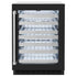 ZLINE 24" Touchstone Dual Zone 44 Bottle Wine Cooler Black Matte Glass Door RWDO-BLM-24