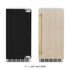 ZLINE 15" Touchstone Clear Cube Ice Maker Drain Pump Panel Ready Door Polished Gold Door ICCDPZ-15-G