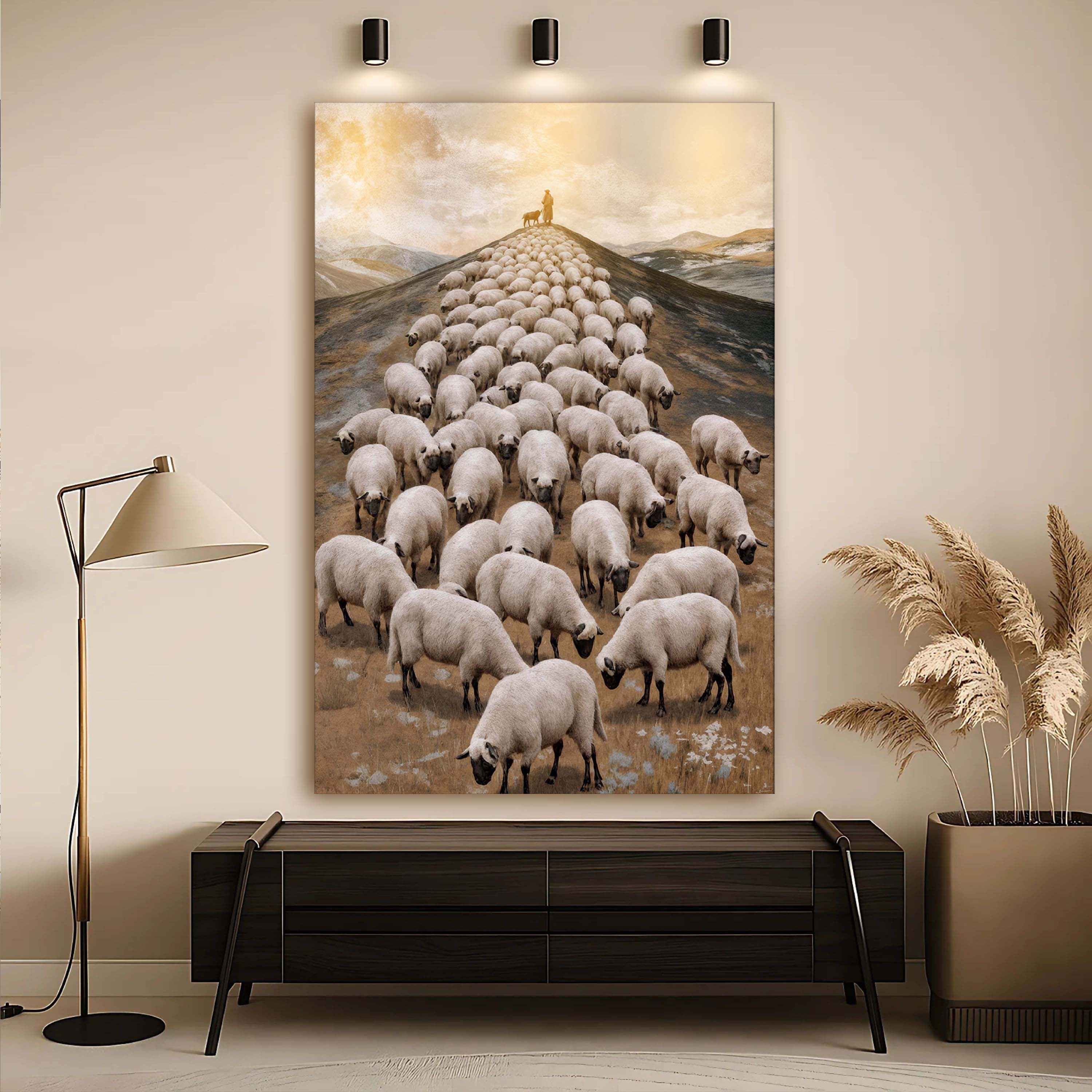 Parable Of The Lost Sheep Faith Wall Art II