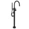 ZLINE Emerald Bay Bath Tub Filler in Matte Black EMBY-BTF-MB