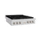 ZLINE 36" Paramount Gas Rangetop DuraSnow® Stainless Steel SRTS-36