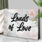 Rustic Valentine Saying Sign II