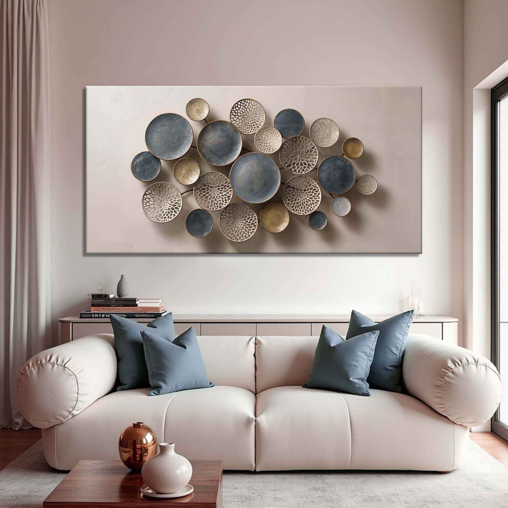 Lotus Leaf Abstract Wall Art IV