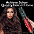 Ionic Rotating Hot Air Brush Hair Styler Dryer with 2 Brush Heads