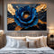Sapphire Bloom Wall Art
