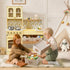 Tiny Land® Wooden Play Kitchen with Storage for Creative Toddlers