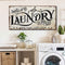 The Laundry Room Sign VI