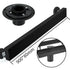 Matte Black  Linear shower drain stainless steel material 24 inch or 35.4 inch with grid cover with hair strainer and adjustment feet