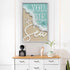 You Me and the Sea Coastal Sign VI