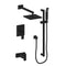 ZLINE Bliss Shower System Oversized Shower Head, BLS-SHS12-MB