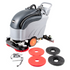 RT50D 22" Self-Propelled Commercial Floor Scrubber Dryer Machine, Battery Powered, 31" Squeegee Width, 14.5-gal Sewage Tank, 36,000 sqft/h Working Efficiency