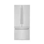 ZLINE 36" 19.6 cu. Ft. Panel Ready Built-In 3-Door French Door Refrigerator with Internal Water and Ice Dispenser RBIV-36