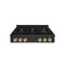 ZLINE 36" Paramount Gas Rangetop Black Stainless Steel Polished Gold SRTBZ-36-G