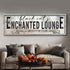 Black Cat's Enchanted Lounge Halloween Sign III