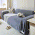 Chenille Thickened Solid Couch Blanket Throws, Reversible Couch Covers for Sectional Couches