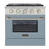 Kucht 30” Pro-Style Kitchen Dual Fuel Range - KDF302/LP-LB