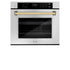 ZLINE 30" Autograph Edition Professional True Convection Single Wall Oven, Air Fry, Self Clean, Stainless Steel, Gold WASZ-30-G